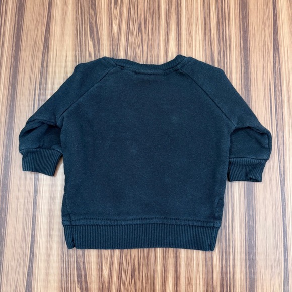 The Rolling Stones Newborn US Tour 78 Graphic Sweatshirt Black NB Pullover - Picture 2 of 4